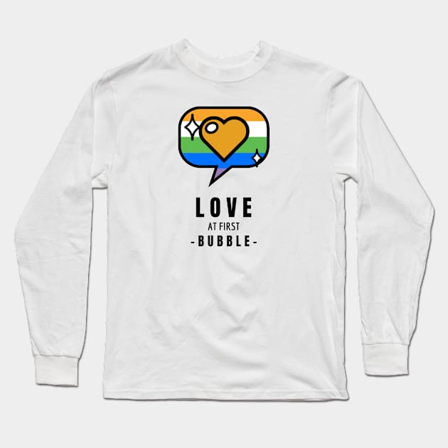 Love at first bubble - soap Long Sleeve T-Shirt by Ukrr